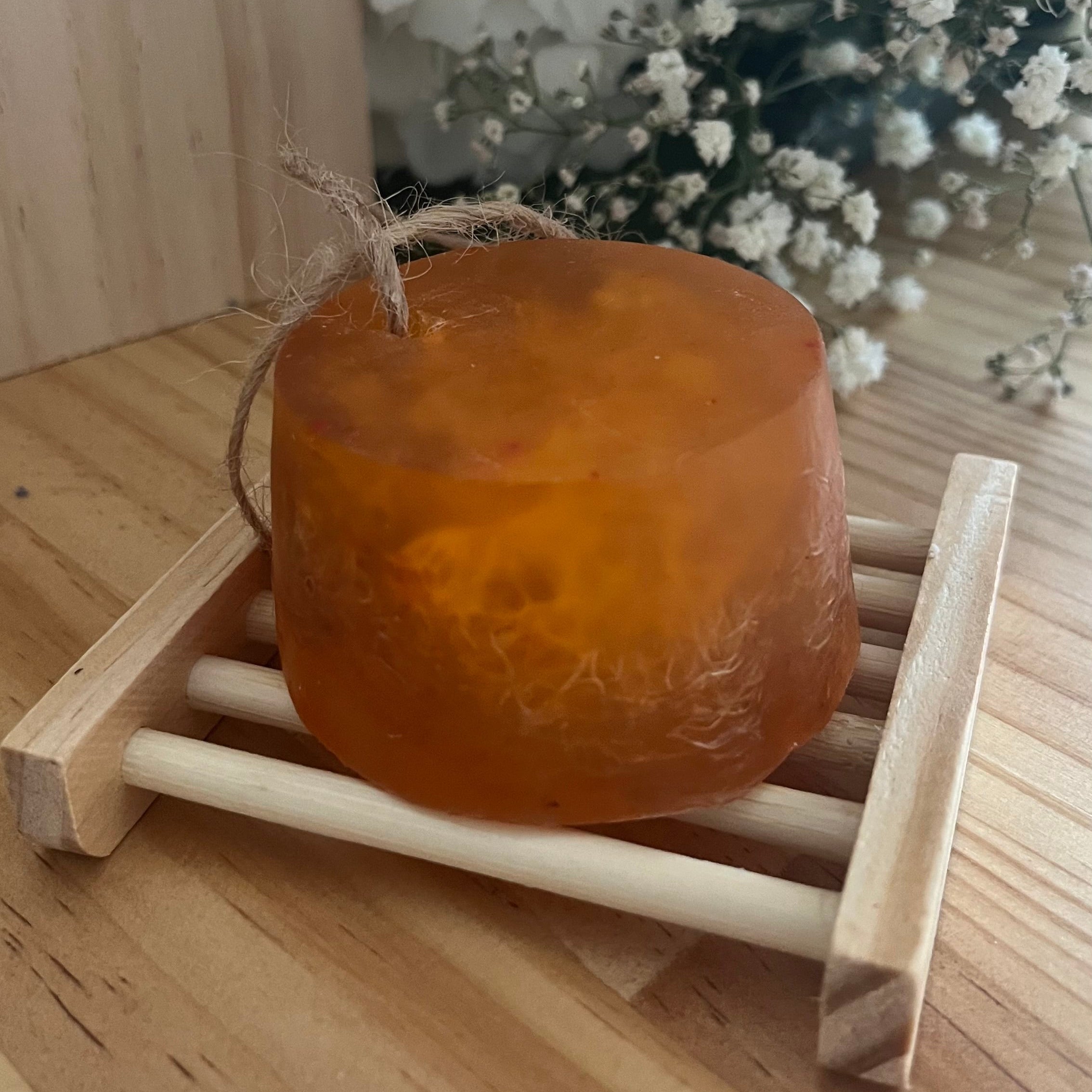 Orange Sponge Soap